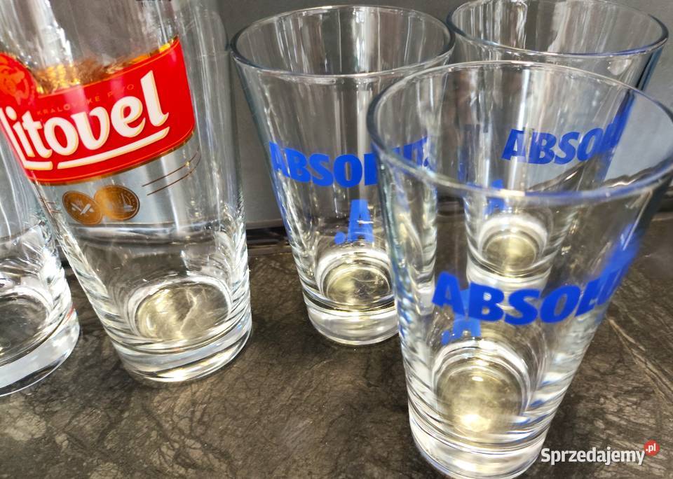 LITOVEL ABSOLUT ZATECKY szklanki 6 Olsztyn