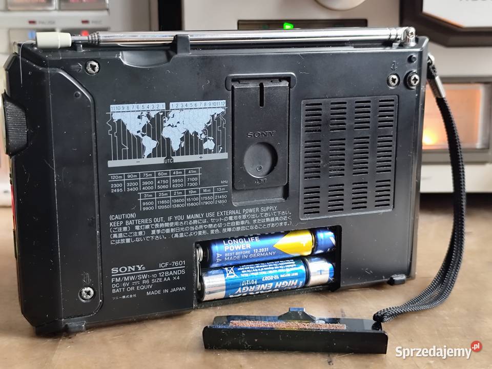 radio globalne Sony ICF7601 made in Japan Mosty