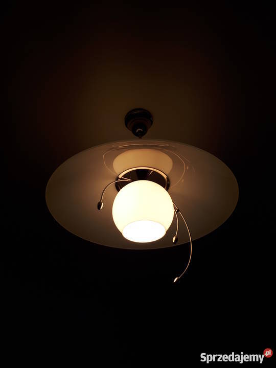 Żyrandol nowoczesny biały Oświetlenie