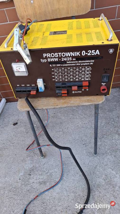 Prostownik zespół prostowniczy bezpieczny elpro śląskie Toszek