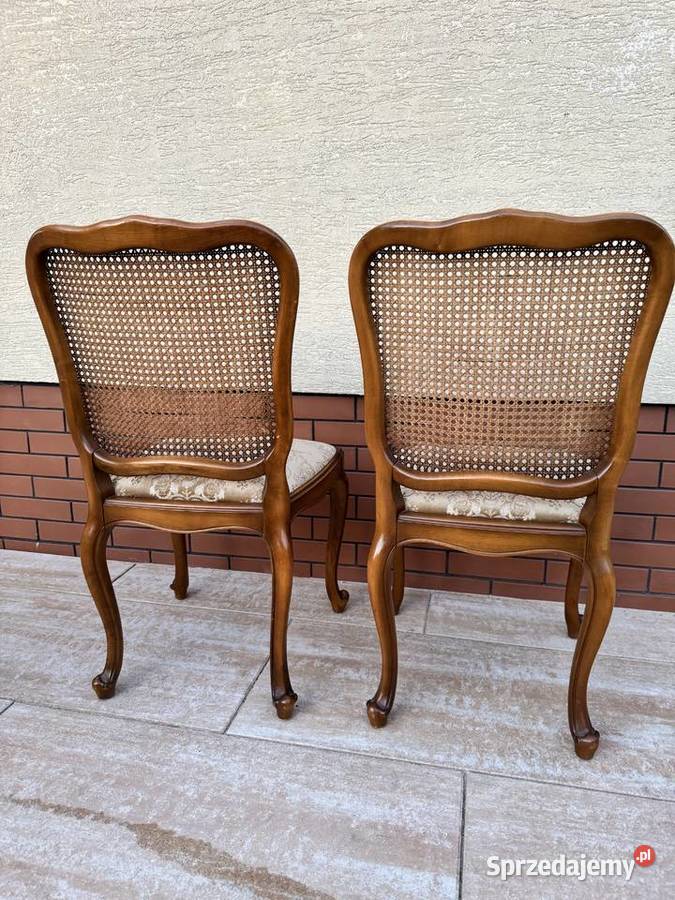 Krzesła Ludwikowe Warrings stylowe foteliki mazowieckie Warszawa