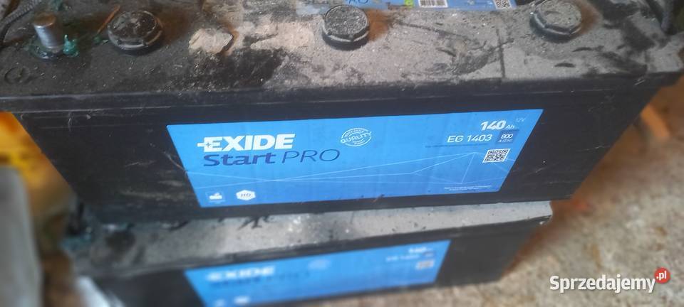 Sprzedam dwa akumulatory na gwarancji Kalisz