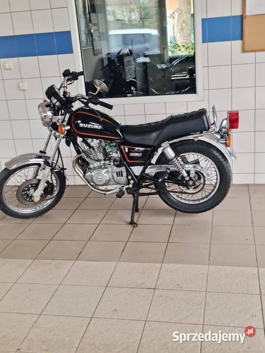 Suzuki gn 250 1 wlascicel serwisowany 250cm3 Motoryzacja
