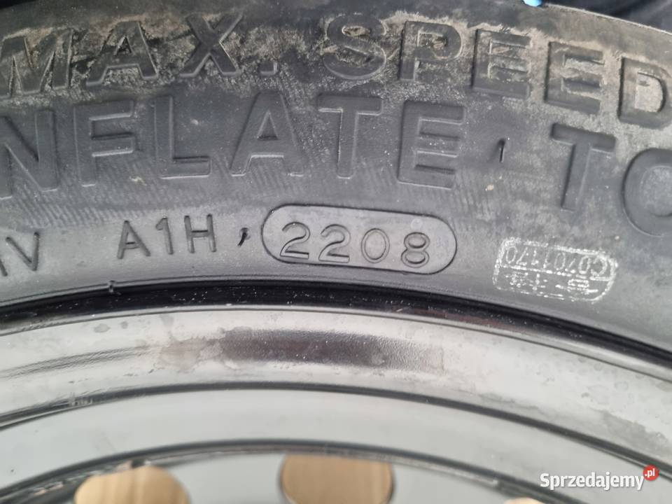 KOŁO DOJAZDOWE ZAPASOWE Audi Seat Vw Golf V Chełm