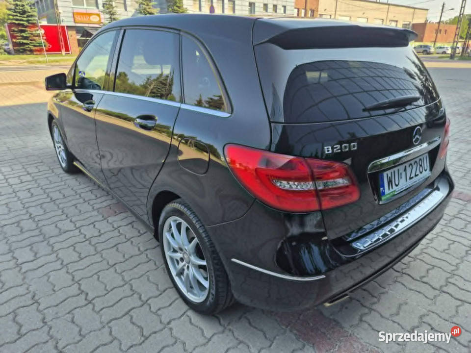 Mercedes B 200 brązowe skóry Harman Kardonel mazowieckie Warszawa