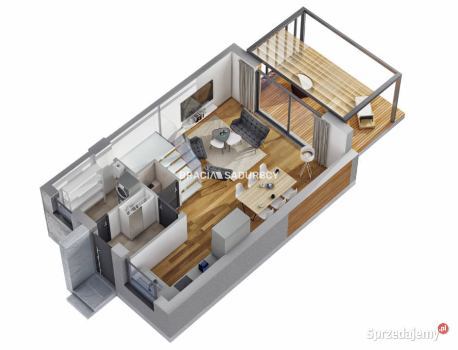 Dom szeregowy 8639m2 Wielka Wieś Świętego Rok budowy 2025 sprzedam