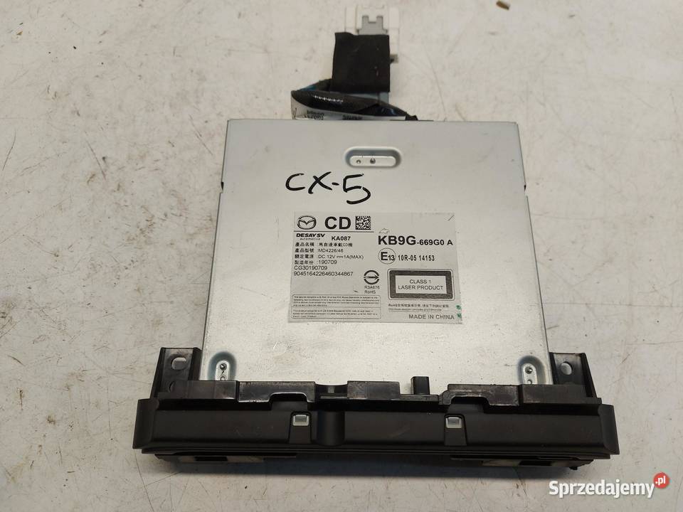 MAZDA CX5 II Czytnik płyt CD DVD KB9G669G0 osobowe sprzedam