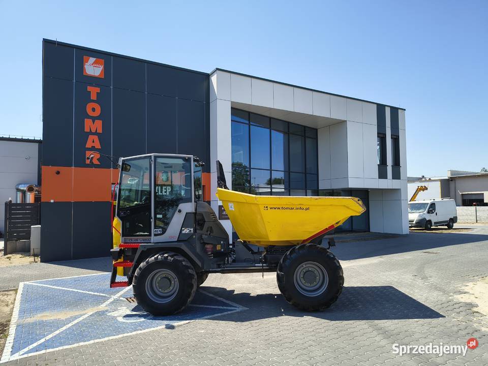 WOZIDŁO BUDOWLANE OBROTOWE 9 TON Z KABINĄ WACKER