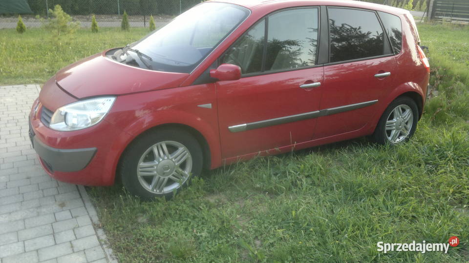 Renault scenic 20 zderzak lampy błotnik maska Rok produkcji 2004 sprzedam