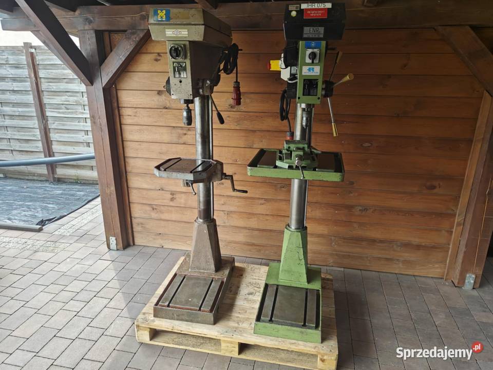 Sprzedam Wiertarki Słupowe 380V Stożek Morsa MK2 Wiertarki i wkrętarki Ciechanów