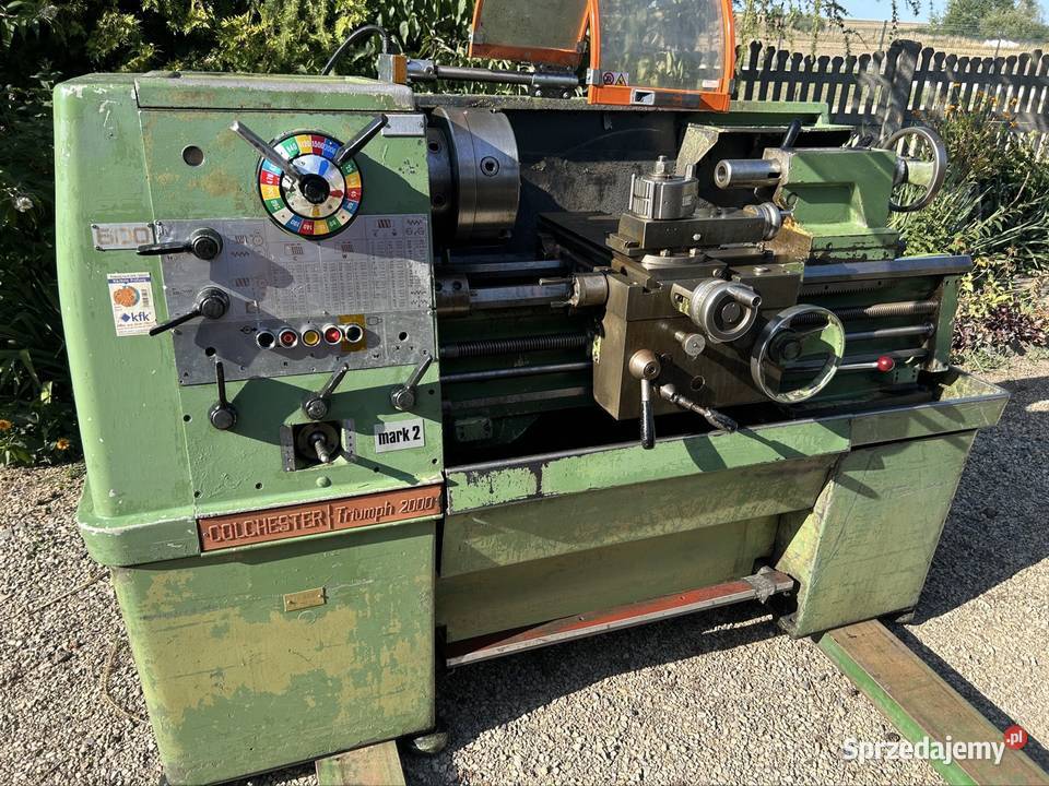 Tokarka uniwersalna Colchester Triumph 2000 Mk2 Dankowice Trzecie