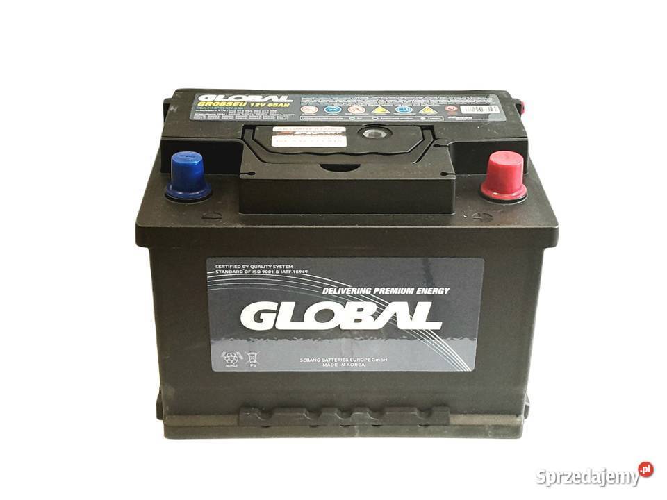Akumulator Global 65Ah 12V 530CCA 18 st osobowe Białystok