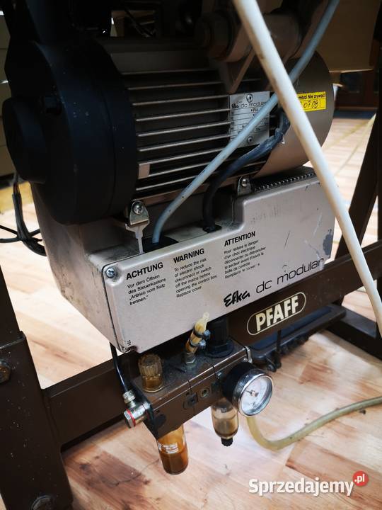 Pfaff 1425 potrójny transport pneumatyka Tłuszcz