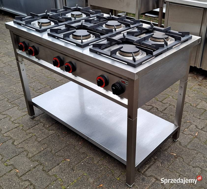 KUCHNIA GAZOWA 6 PALNIKOWA REDFOX 36 KW M1227N sprzedam