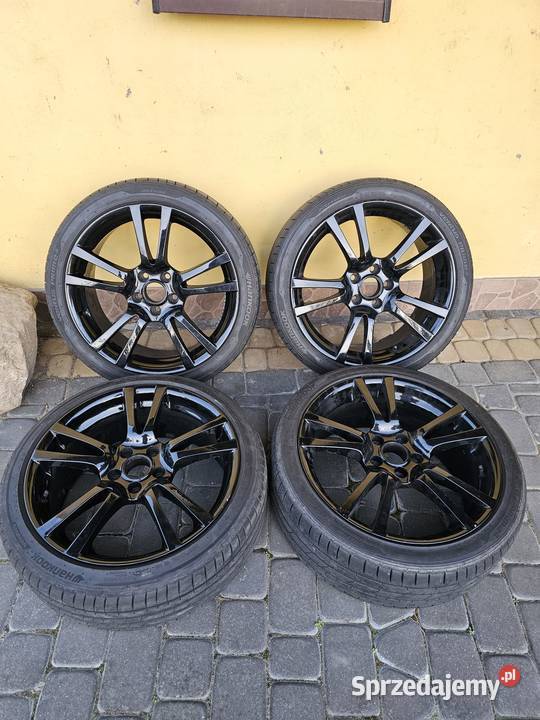 Sprzedam Alufelgi czarne black piano 5x112