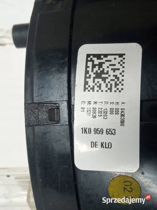 PRZEŁĄCZNIK ZESPOLONY CZUJNIK KĄTA TAŚMA AIR BAG Rok produkcji 2003