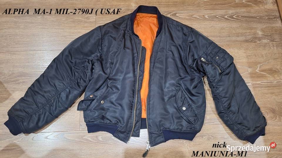 Kurtka ALPHA Fleyers Jacket MIL2790J USAF MA1 Legionowo