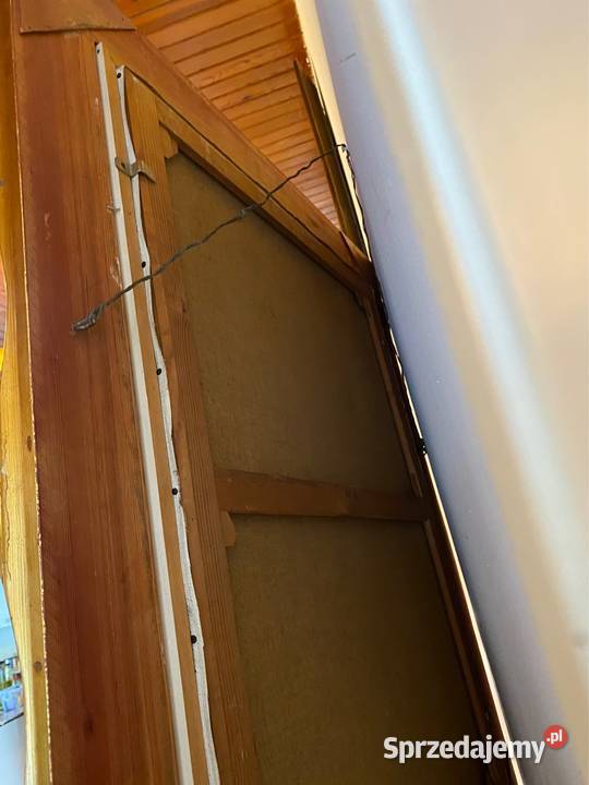 Portret Żyda na płótnie stara rzeźbiona Malarstwo Bystrzyca Kłodzka