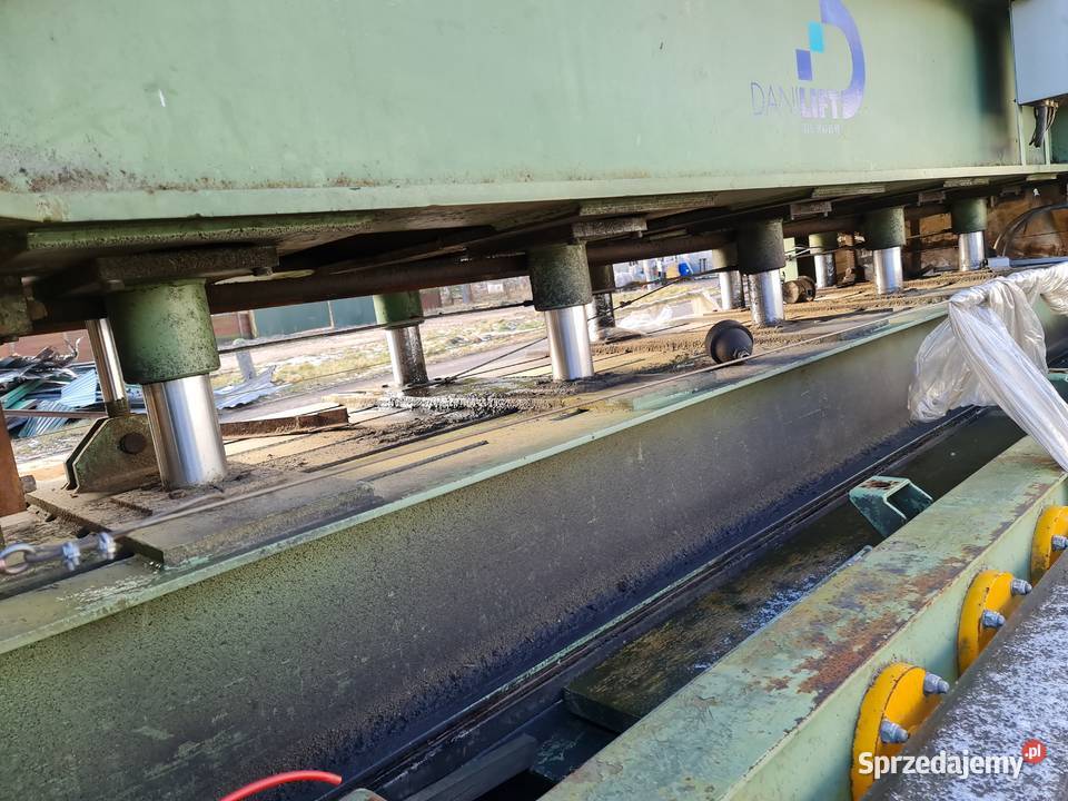 Prasa przelotowa z dociskiem DANLIFT 450 x 140 pomorskie Karsin