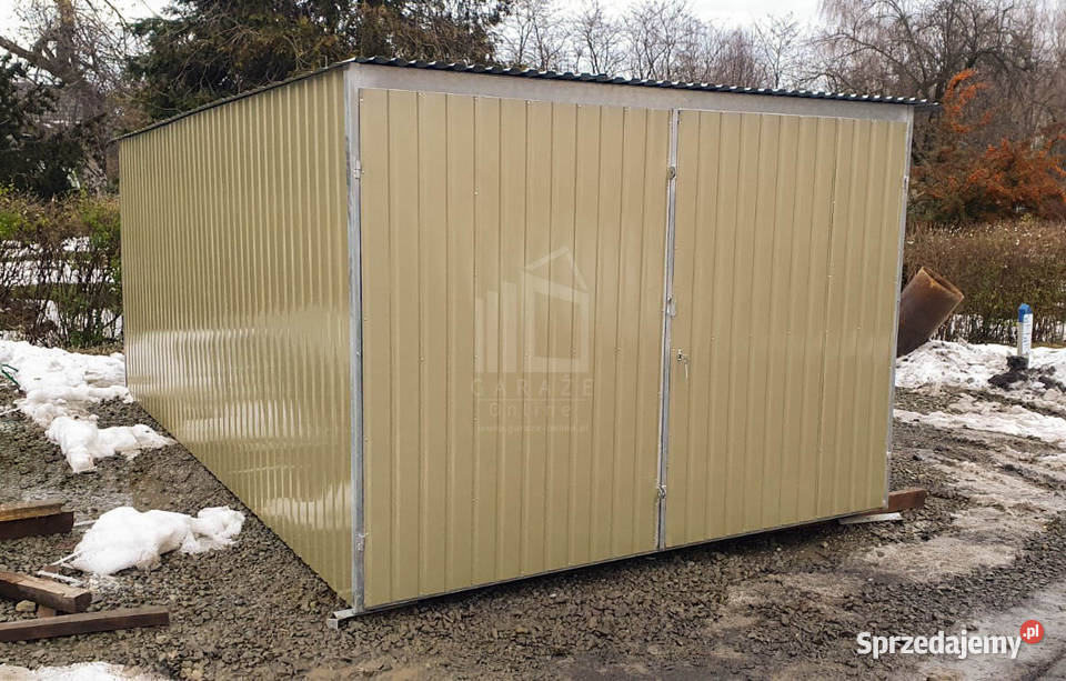 Garaż blaszany 3x5m II Gatunek blaszak na budowę Lubin sprzedam