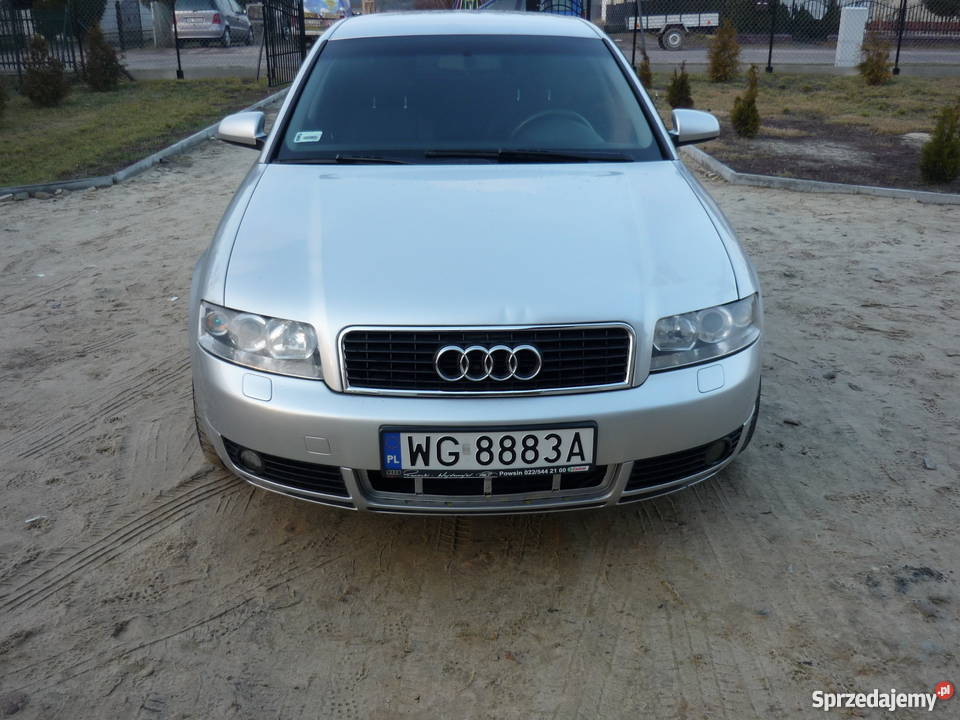 AUDI A4 B6 19TDI 2002r XENON STAN reflektory ksenonowe mazowieckie