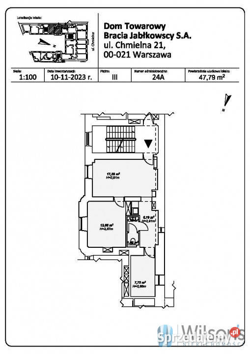 Lokal 48m2 Warszawa 48m2