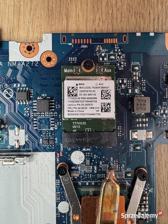 Płyta główna Lenovo G5070 i3 plus pamięć RAM 4GB Nowosiedlice sprzedam