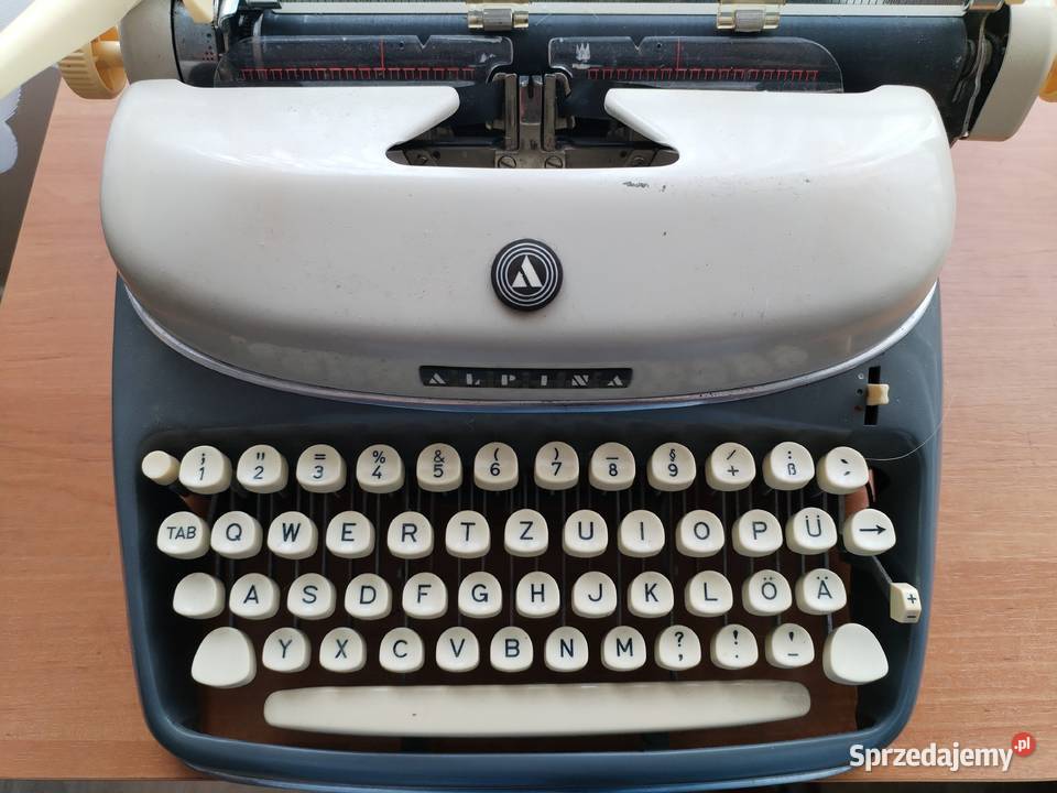 ALPINA maszyna do pisania 40 55r Bielsko