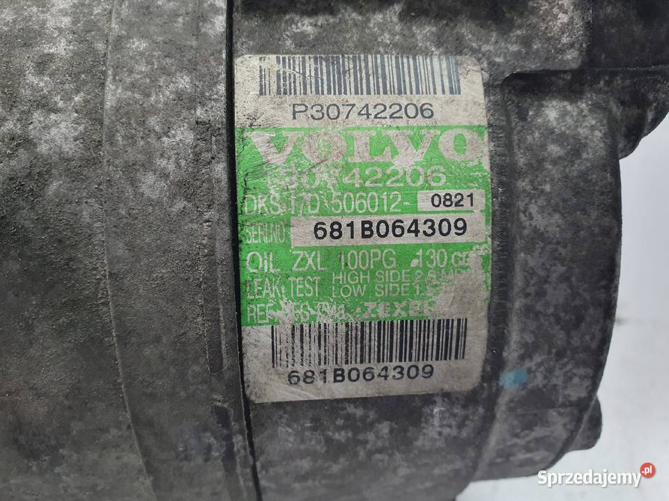 KOMPRESOR KLIMATYZACJI Volvo S60 S80 V70 C70 osobowe Chełm