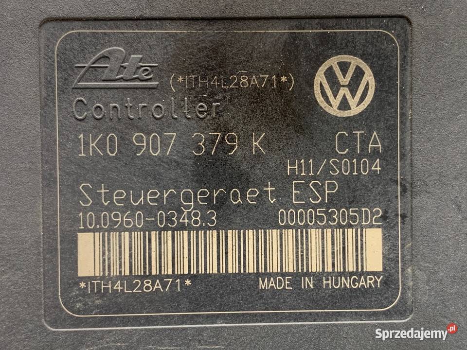POMPA ABS VW GOLF V 1K0614517H 19 105 0310 podkarpackie