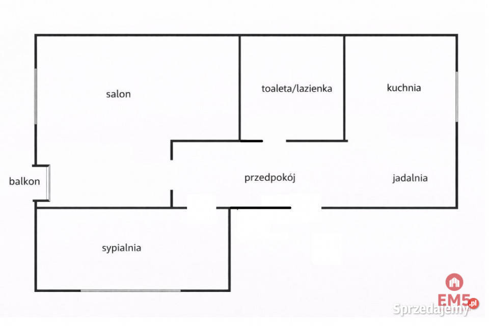 Mieszkanie Białystok Gajowa 606m2 2 pokojowe 60.6m2