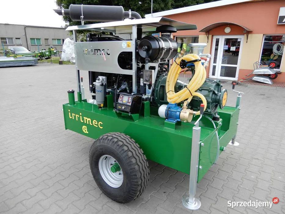 Motopompa agregat pompowy Irrimec pompa Rovatti Łabiszyn