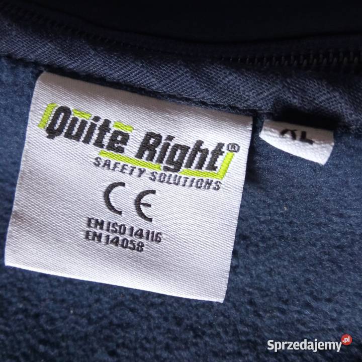 Kurtka odblaskowa z polarem Quite Right safety sprzedam