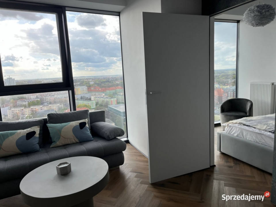 Apartament w HANZA TOWER 19 piętro 2 pokoje zachodniopomorskie Szczecin