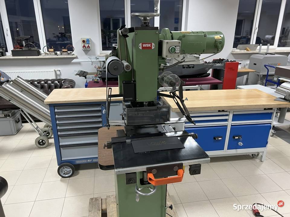 Złociarka WSK 935 prasa hot stamping Produkcja