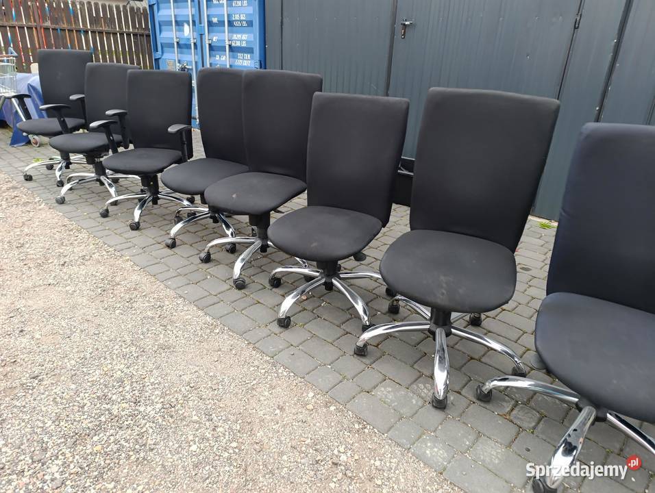 krzesła obrotowe fotel biurowy biurowe czarne Fotele i krzesła obrotowe Kraków