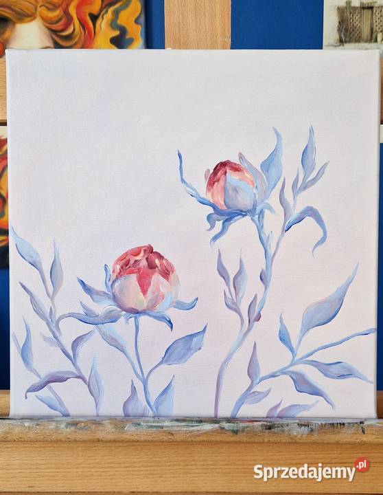 Obraz kwiaty 30x30