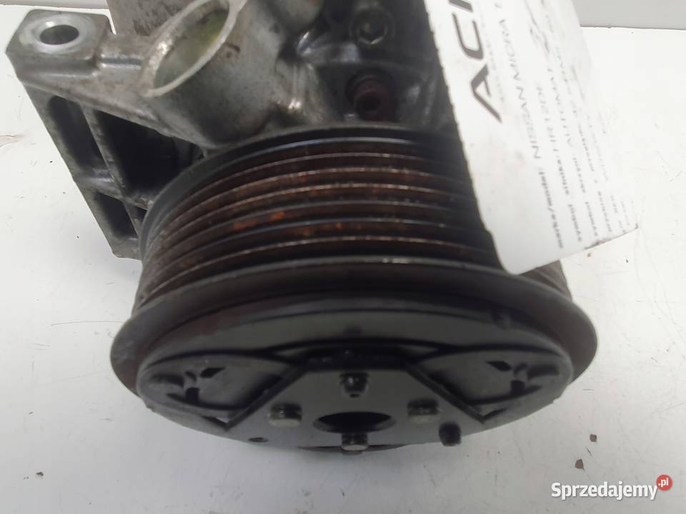 SPRĘŻARKA KLIMATYZACJI Nissan Micra IV K13 12 lubelskie Chełm