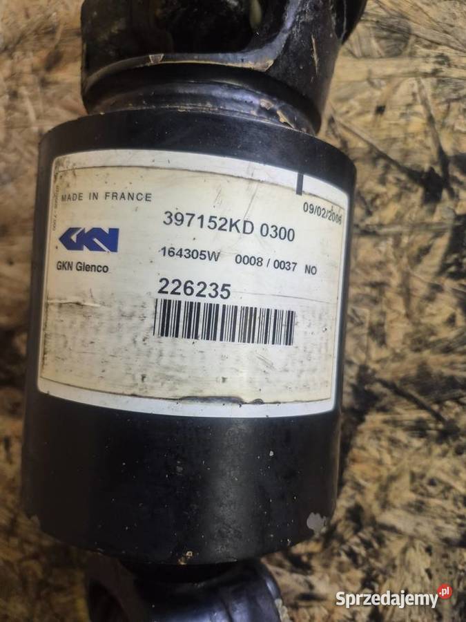Wał napędowy tłumik drgań 397152KD MANITOU MT śląskie