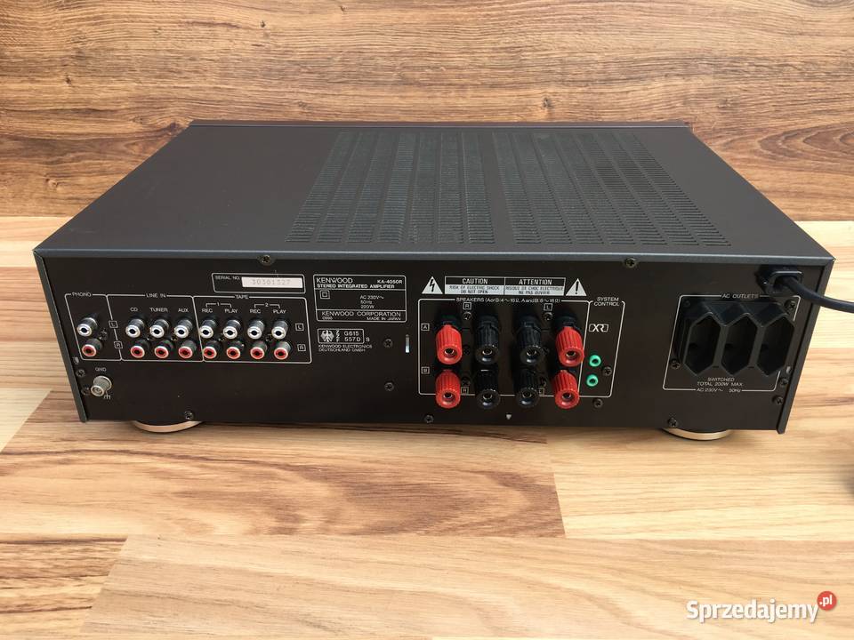 KENWOOD KA4050R MOS FET DRIVE TYTAN made in Wzmacniacze i pokrewne opolskie Opole