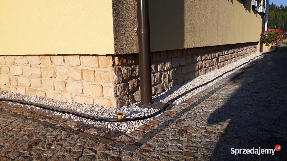 Kamień na ściany domu w stylu angielskim Budownictwo i akcesoria Wielgomłyny