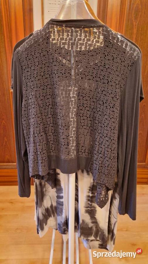 Dwuczęściowy komplet TUNIKA i NARZUTKA marki Garsonki i kostiumy lubelskie Lublin