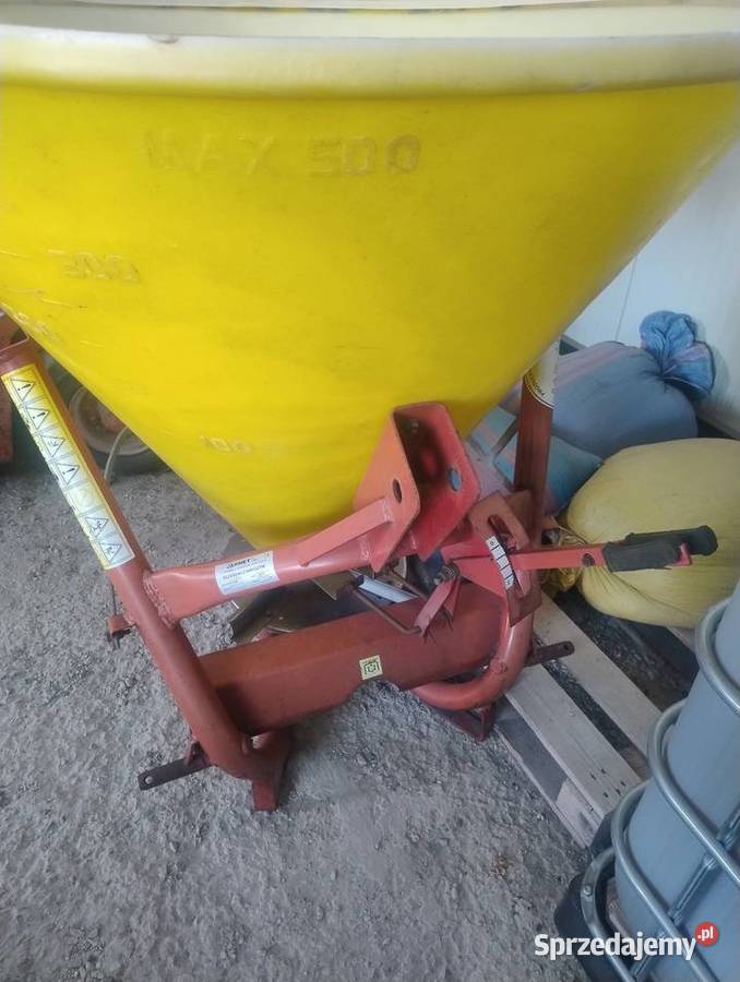 Rozsiewacz do nawozów 500L lejek nieuszkodzony Radom