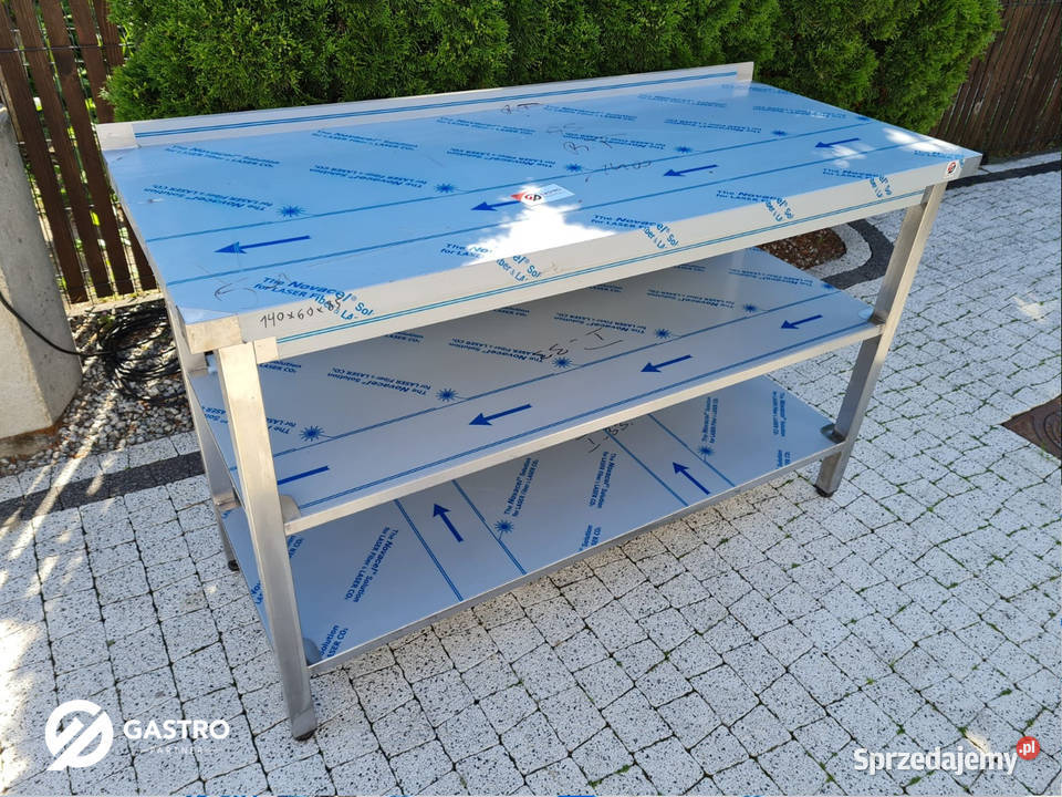 Stół gastronomiczny nierdzewny 200x60x85 Meble Ostrów Wielkopolski sprzedam