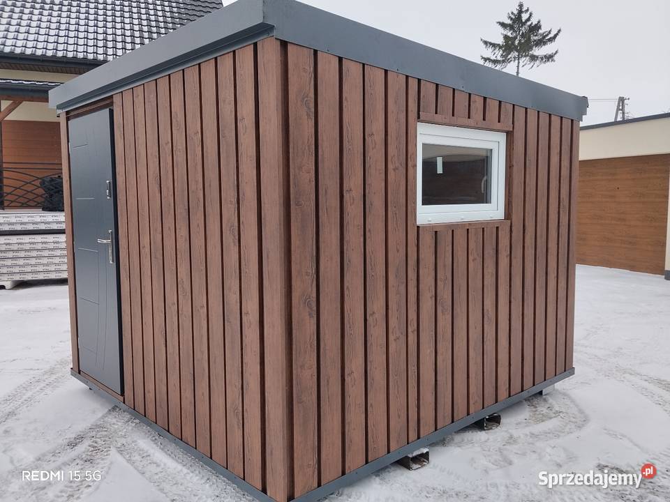 Kontener pawilon Nowy Bank energii wielkopolskie Budzisław Górny