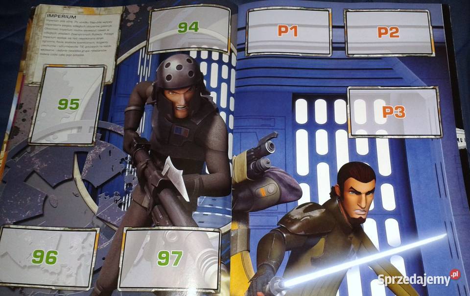 Star Wars Rebelianci Topps Album na naklejki Pozostałe