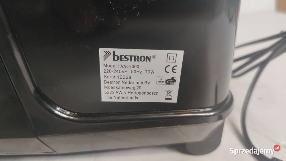 Klimatyzator wodny Bestron AAC5000 Jadowniki