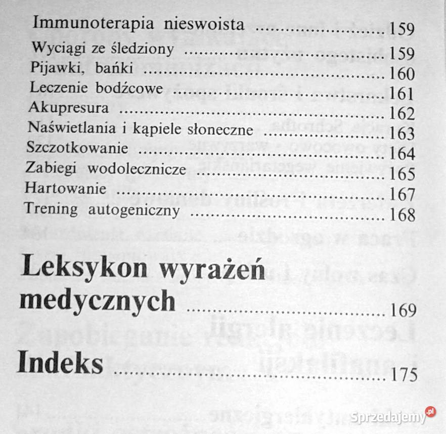 Kieszonkowa encyklopedia zdrowia i urody Alergie miękka