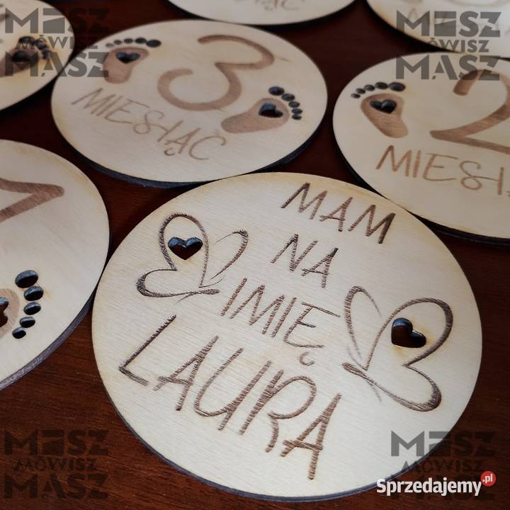 Medale Tabliczki pierwsze 12 miesięcy Święta Racot