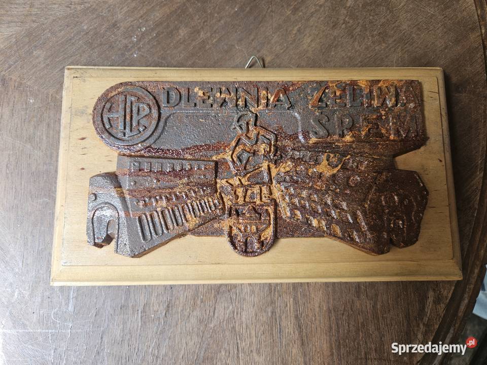 Plakietka odlewni żeliwa Śrem